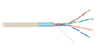 Кабель NIKOLAN F/UTP, 4 пары, Кат.5e, 24 AWG, внутренний, PVC, 305м 