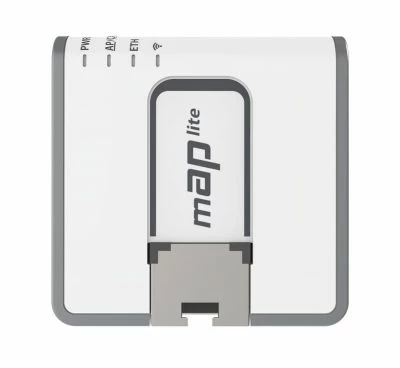 Точка доступа MikroTik mAP lite вид спереди