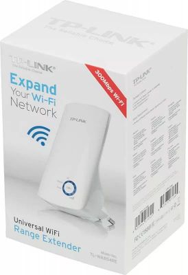 Репитер WiFi сигнала TP-Link TL-WA854RE N300 белый 