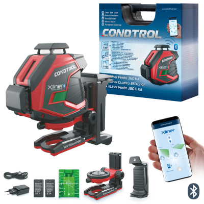 Лазерный нивелир CONDTROL Xliner Pento 360G Kit 