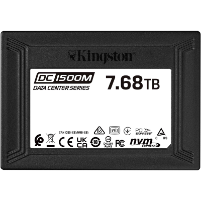 Серверный накопитель SSD 7680GB Kingston DC1500M (SEDC1500M/7680G)  